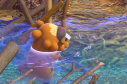 Fotografía de Bidoof de ★ en New Pokémon Snap