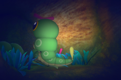 Fotografía de Caterpie de ★★★ en New Pokémon Snap