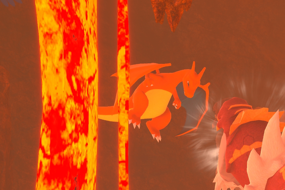 Fotografía de Charizard de ★★★★ en New Pokémon Snap