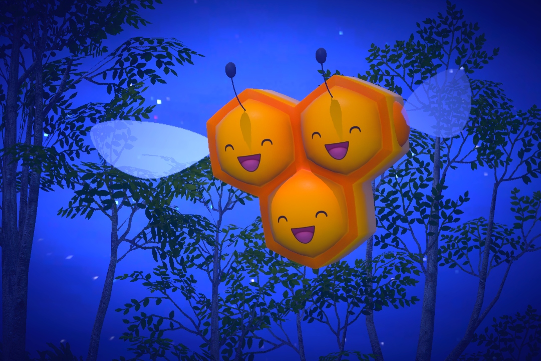 Fotografía de Combee de ★ en New Pokémon Snap