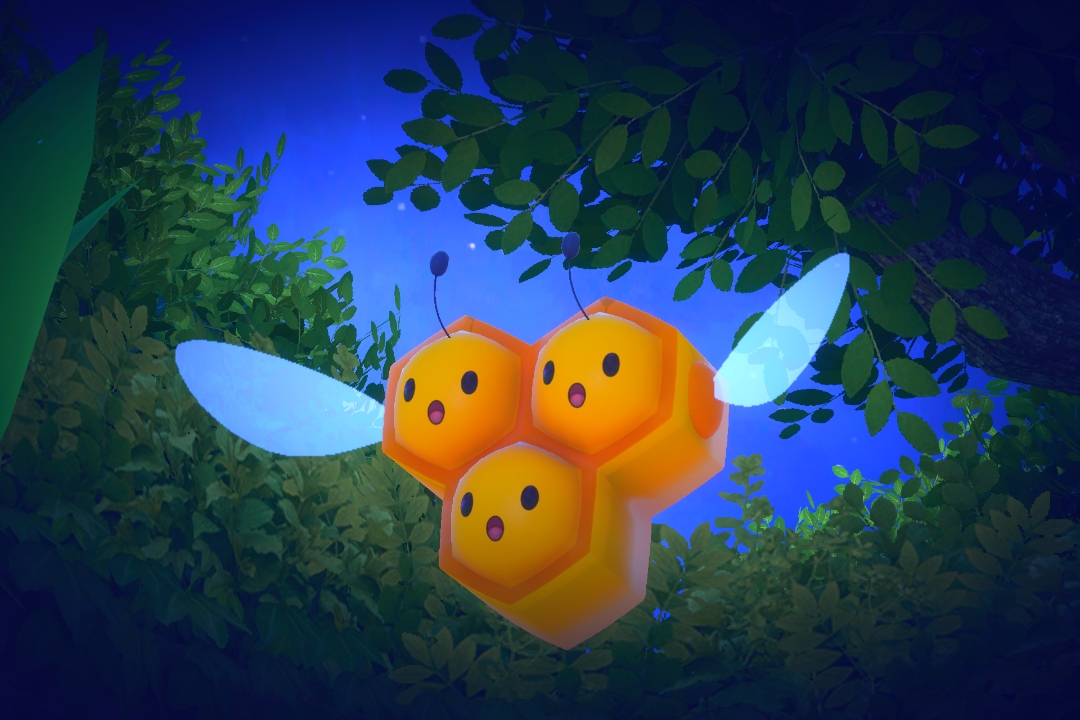 Fotografía de Combee de ★★ en New Pokémon Snap