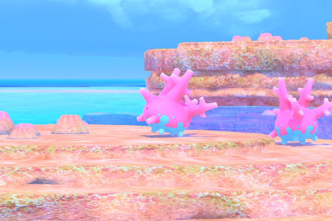 Fotografía de Corsola de ★ en New Pokémon Snap