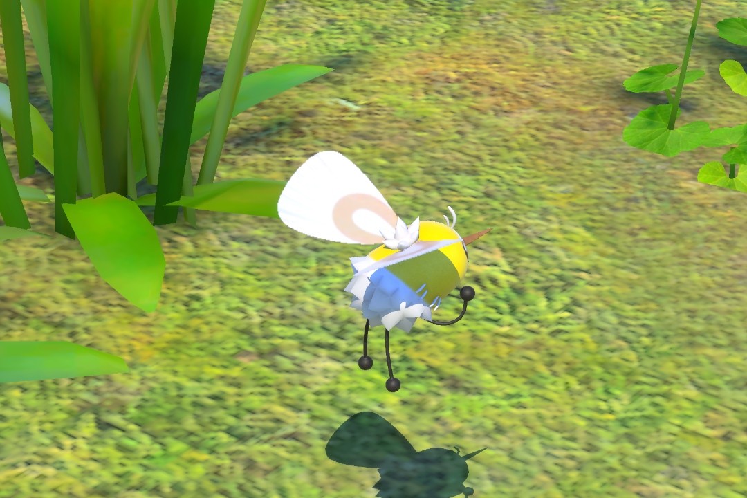 Fotografía de Cutiefly de ★★ en New Pokémon Snap