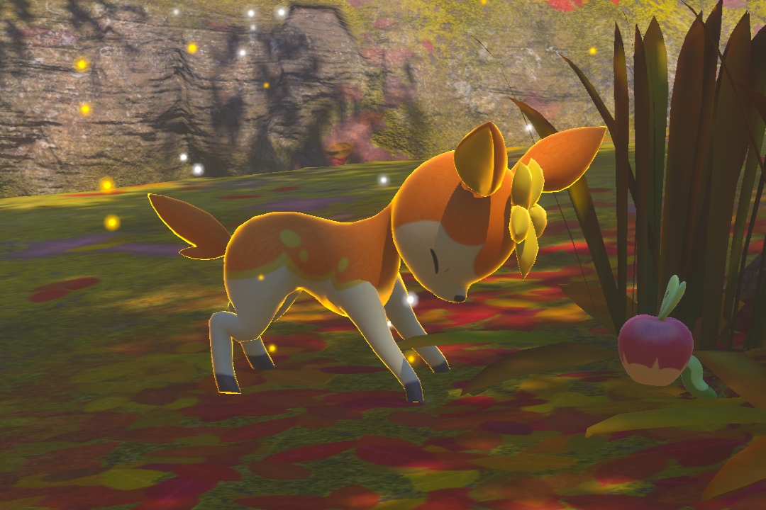 Fotografía de Deerling de ★★★ en New Pokémon Snap
