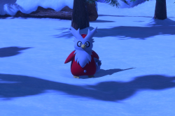 Fotografía de Delibird de ★ en New Pokémon Snap