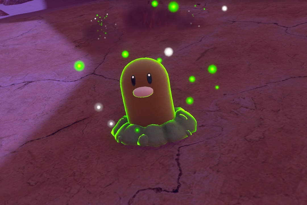 Fotografía de Diglett de ★★ en New Pokémon Snap