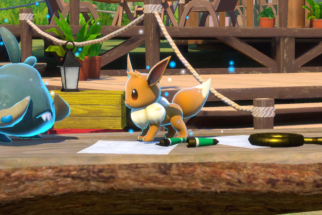 Fotografía de Eevee de ★ en New Pokémon Snap