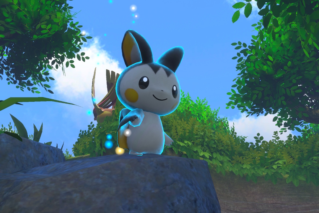 Fotografía de Emolga de ★ en New Pokémon Snap