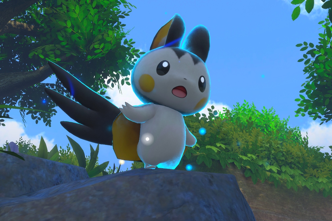 Fotografía de Emolga de ★★ en New Pokémon Snap