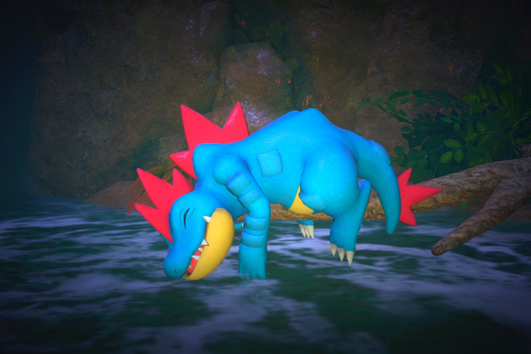 Fotografía de Feraligatr de ★ en New Pokémon Snap