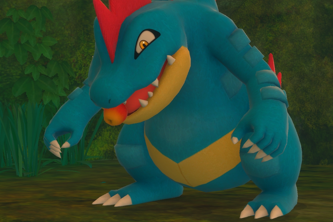 Fotografía de Feraligatr de ★★★★ en New Pokémon Snap