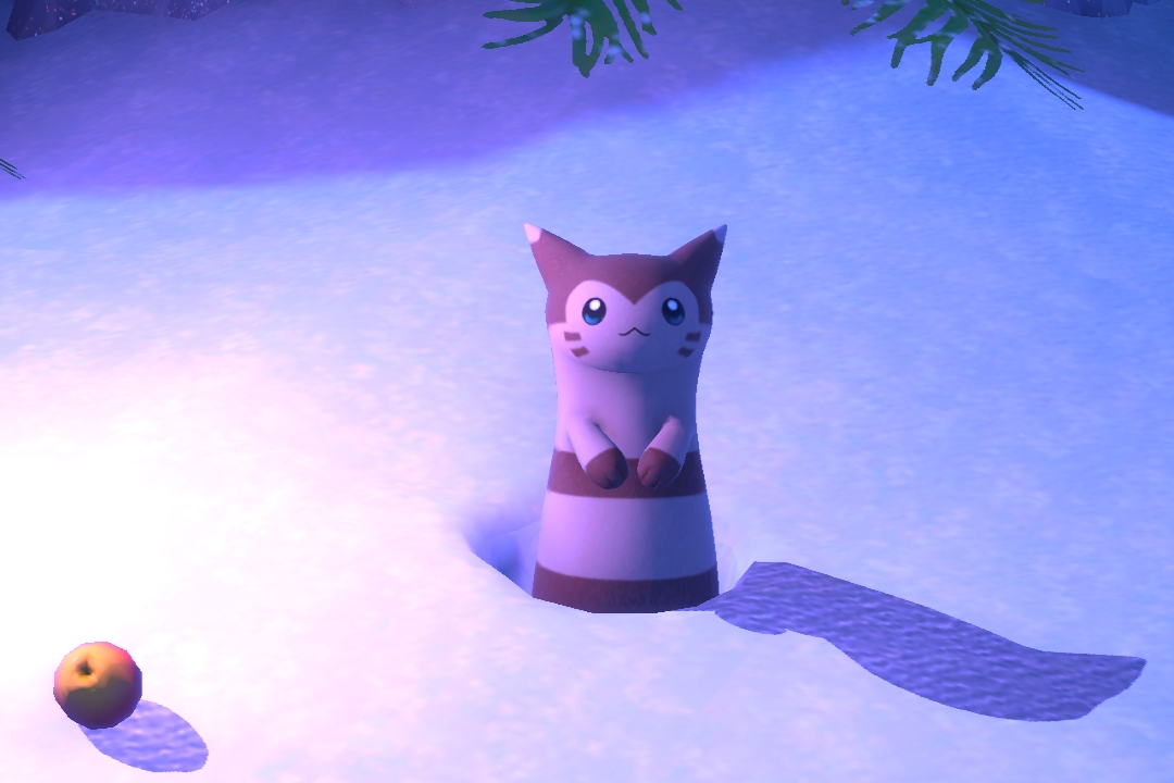 Fotografía de Furret de ★★★ en New Pokémon Snap