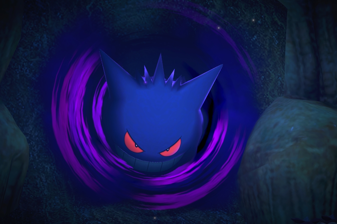 Fotografía de Gengar de ★★★ en New Pokémon Snap