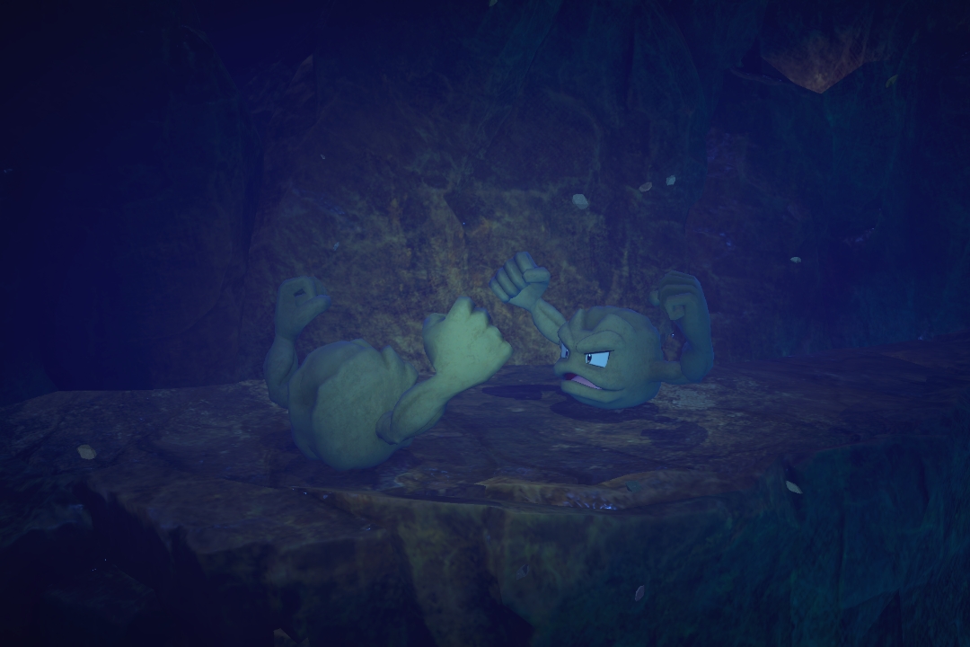 Fotografía de Geodude de ★★★ en New Pokémon Snap