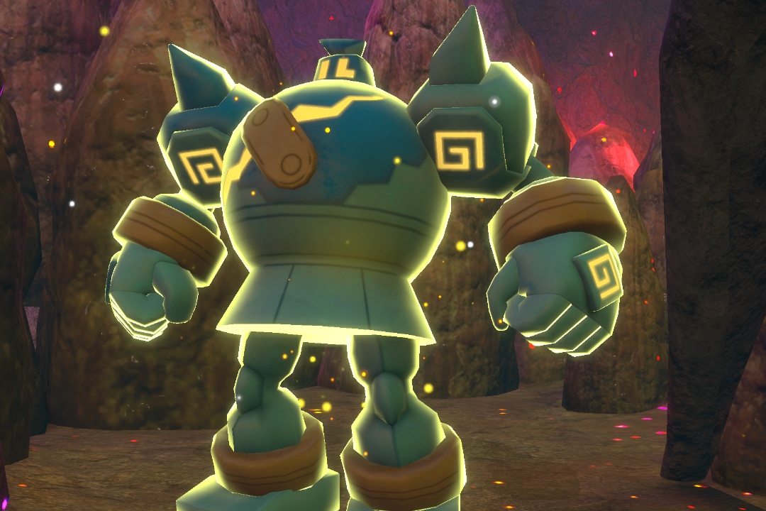 Fotografía de Golurk de ★★★ en New Pokémon Snap