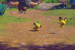 Fotografía de Grookey de ★★★ en New Pokémon Snap