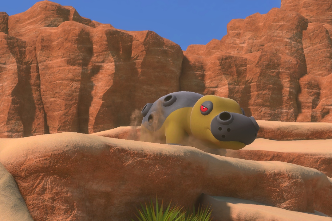 Fotografía de Hippowdon de ★★★ en New Pokémon Snap