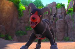 Fotografía de Houndoom de ★★★ en New Pokémon Snap