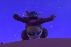 Fotografía de Kangaskhan de ★★★ en New Pokémon Snap