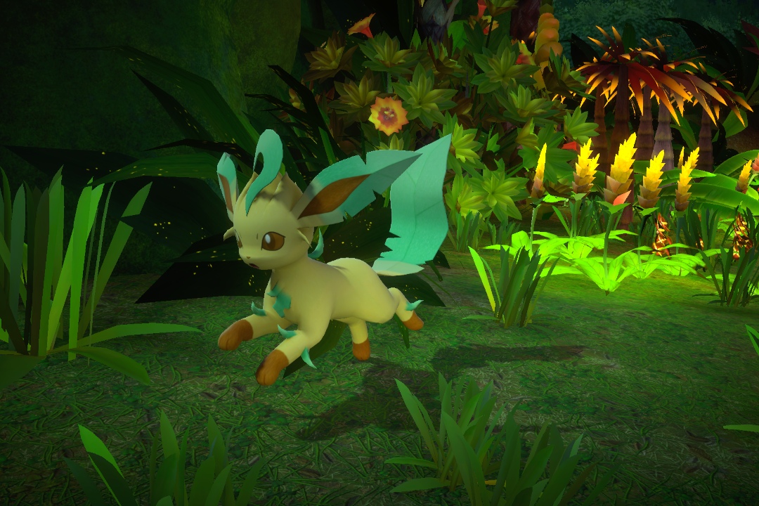Fotografía de Leafeon de ★ en New Pokémon Snap