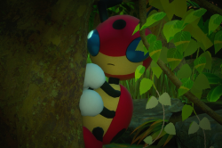 Fotografía de Ledian de ★★ en New Pokémon Snap