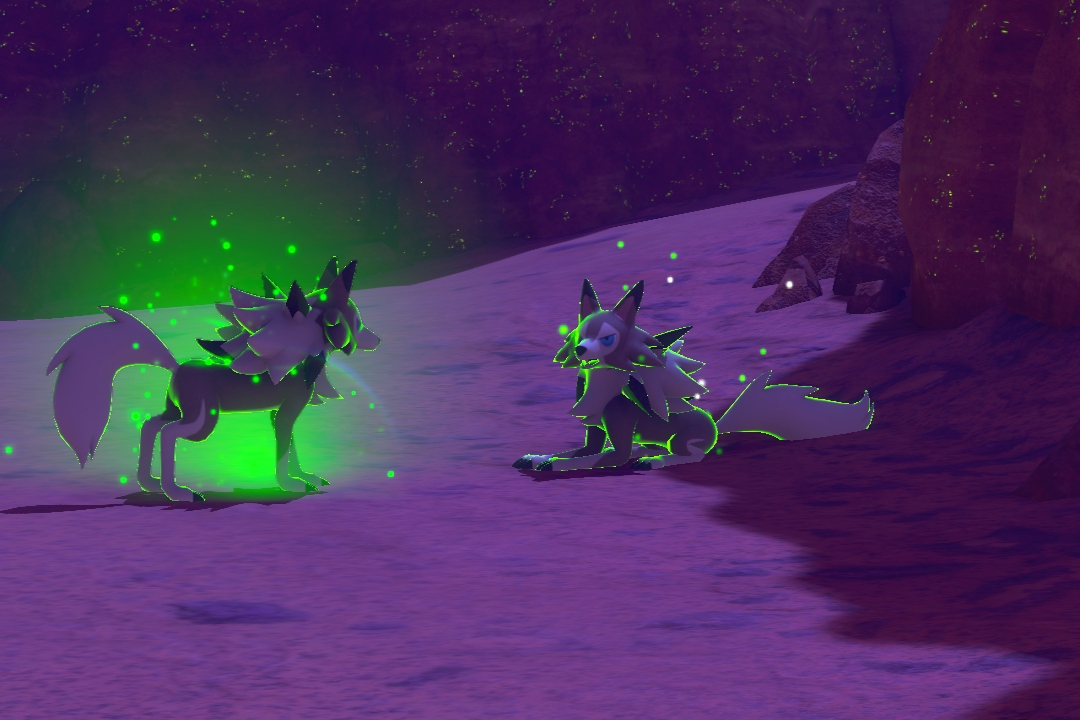 Fotografía de Lycanroc de ★ en New Pokémon Snap