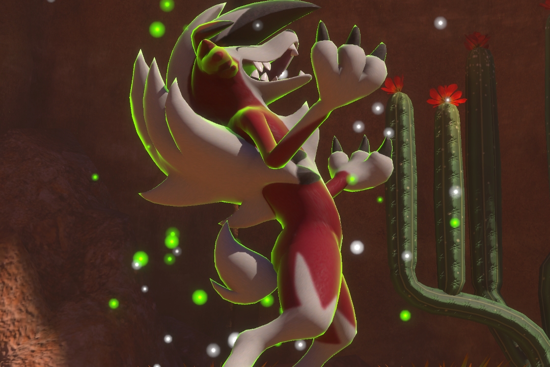 Fotografía de Lycanroc de ★★★★ en New Pokémon Snap
