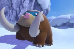 Fotografía de Mamoswine de ★★ en New Pokémon Snap