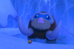 Fotografía de Mamoswine de ★★★ en New Pokémon Snap