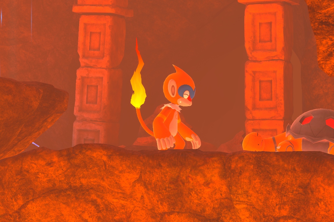 Fotografía de Monferno de ★★ en New Pokémon Snap