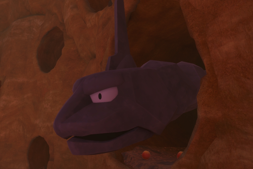 Fotografía de Onix de ★ en New Pokémon Snap