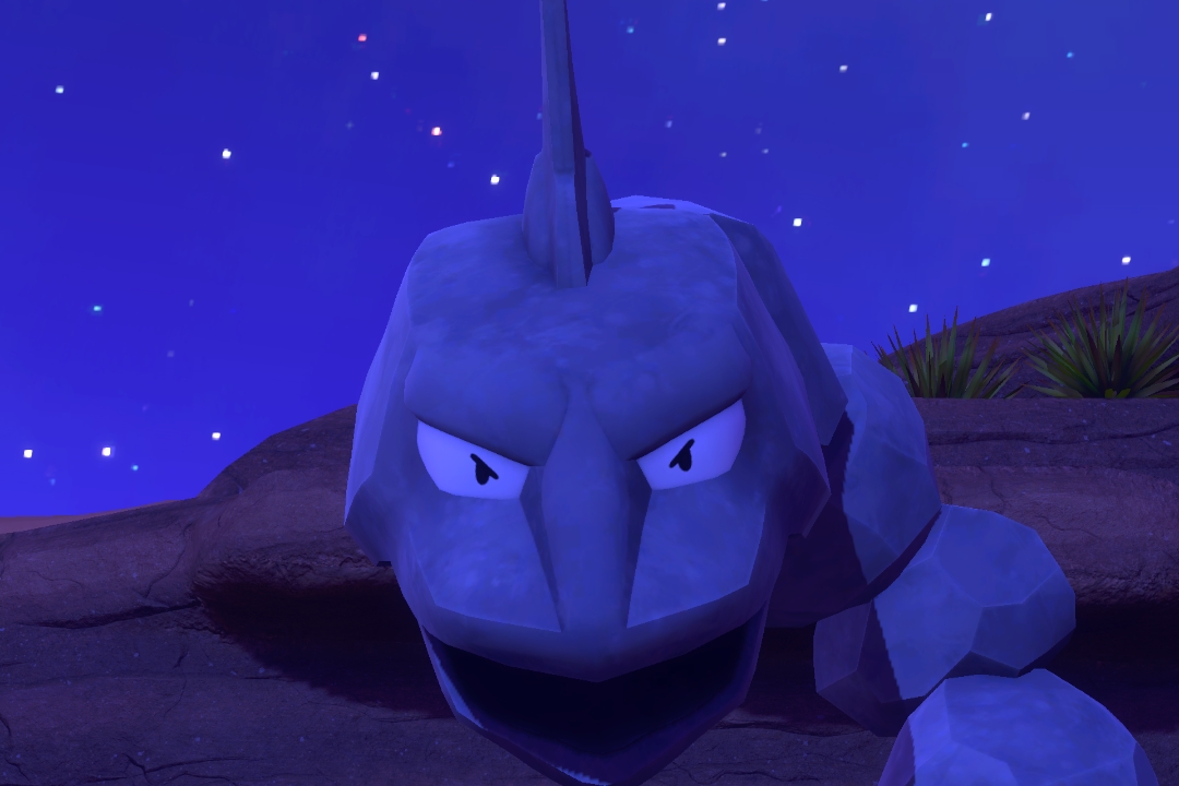 Fotografía de Onix de ★★★ en New Pokémon Snap