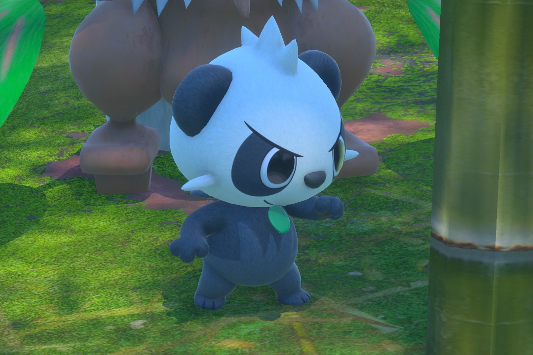 Fotografía de Pancham de ★ en New Pokémon Snap