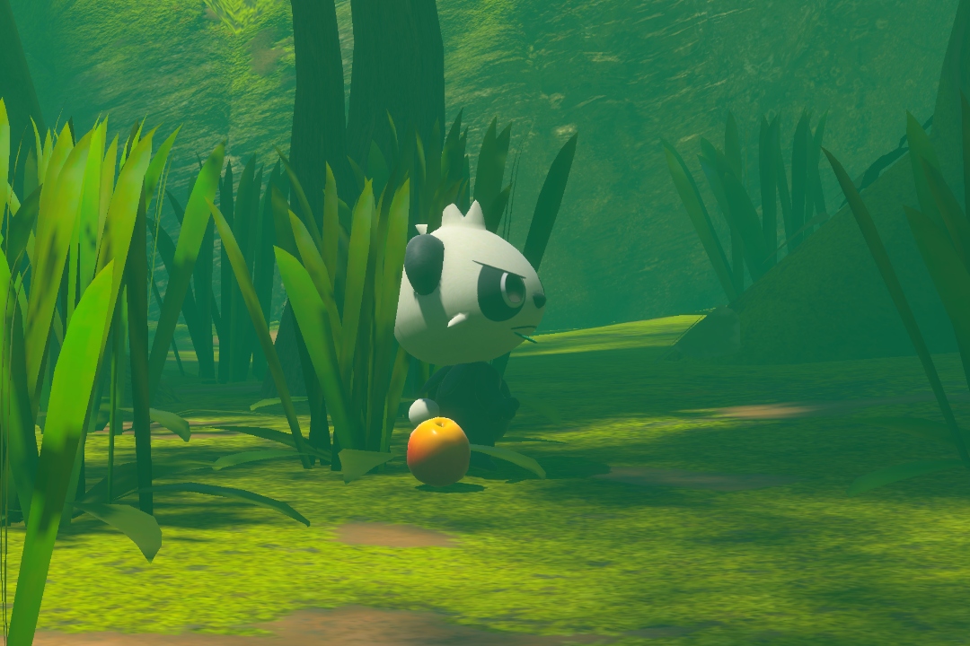 Fotografía de Pancham de ★★ en New Pokémon Snap