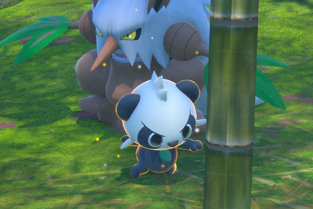 Fotografía de Pancham de ★★★ en New Pokémon Snap