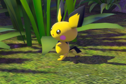 Fotografía de Pichu de ★★ en New Pokémon Snap