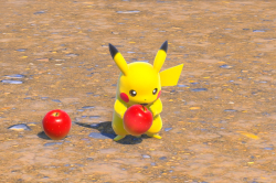 Fotografía de Pikachu de ★★ en New Pokémon Snap