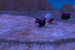 Fotografía de Pyukumuku de ★★ en New Pokémon Snap