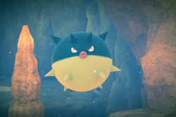 Fotografía de Qwilfish de ★★★ en New Pokémon Snap