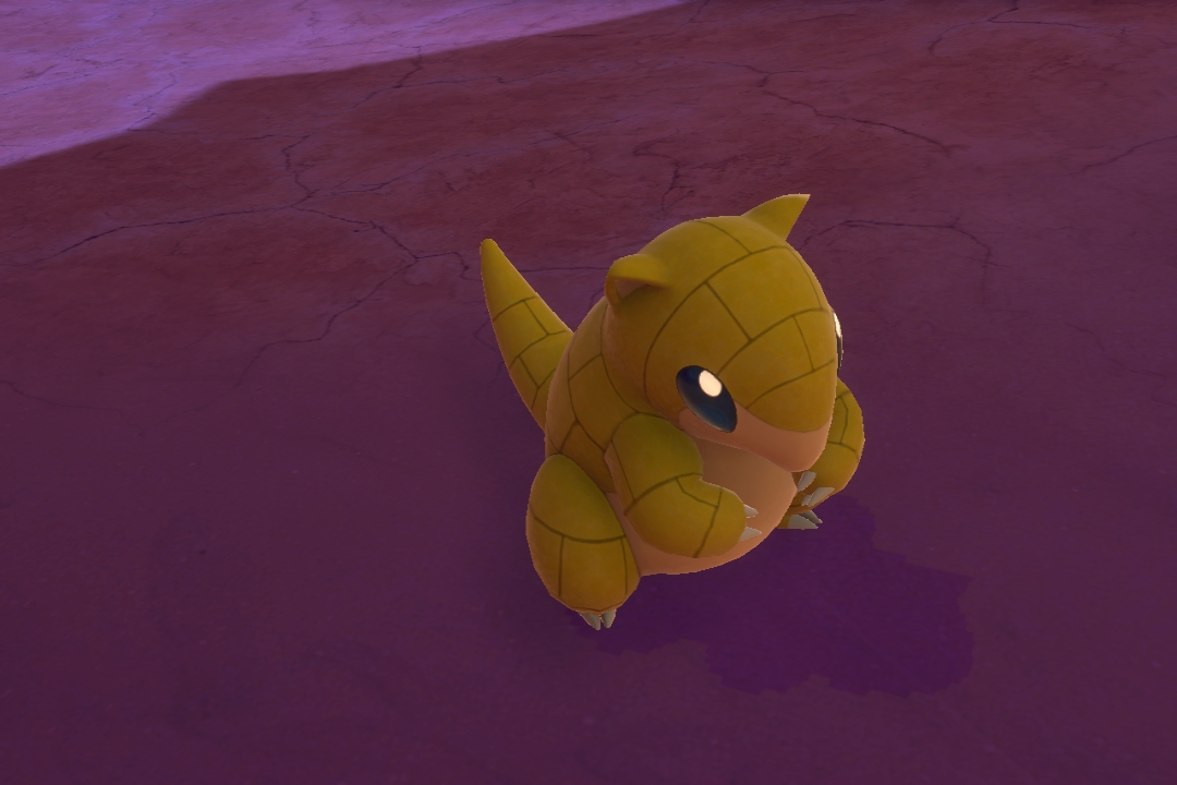 Fotografía de Sandshrew de ★ en New Pokémon Snap