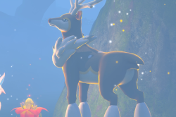 Fotografía de Sawsbuck de ★★ en New Pokémon Snap