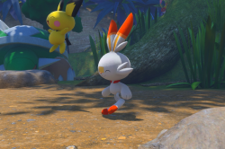 Fotografía de Scorbunny de ★ en New Pokémon Snap