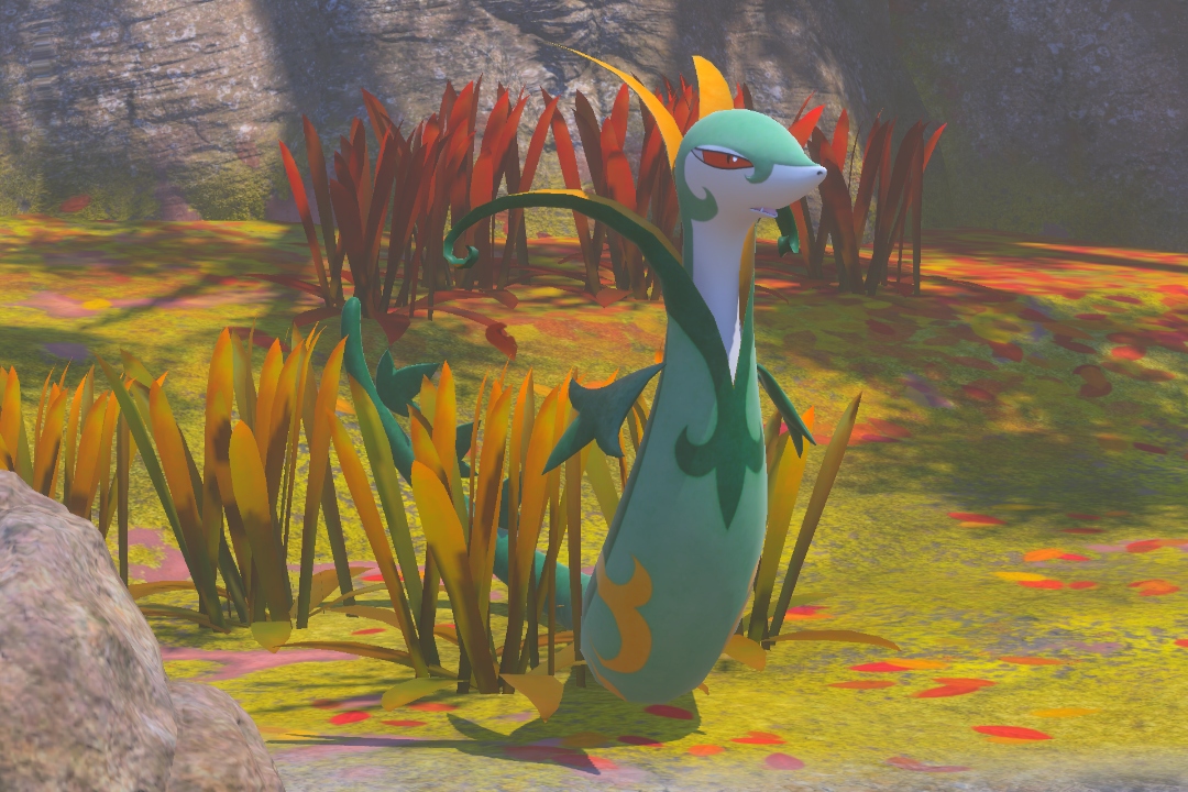 Fotografía de Serperior de ★★ en New Pokémon Snap