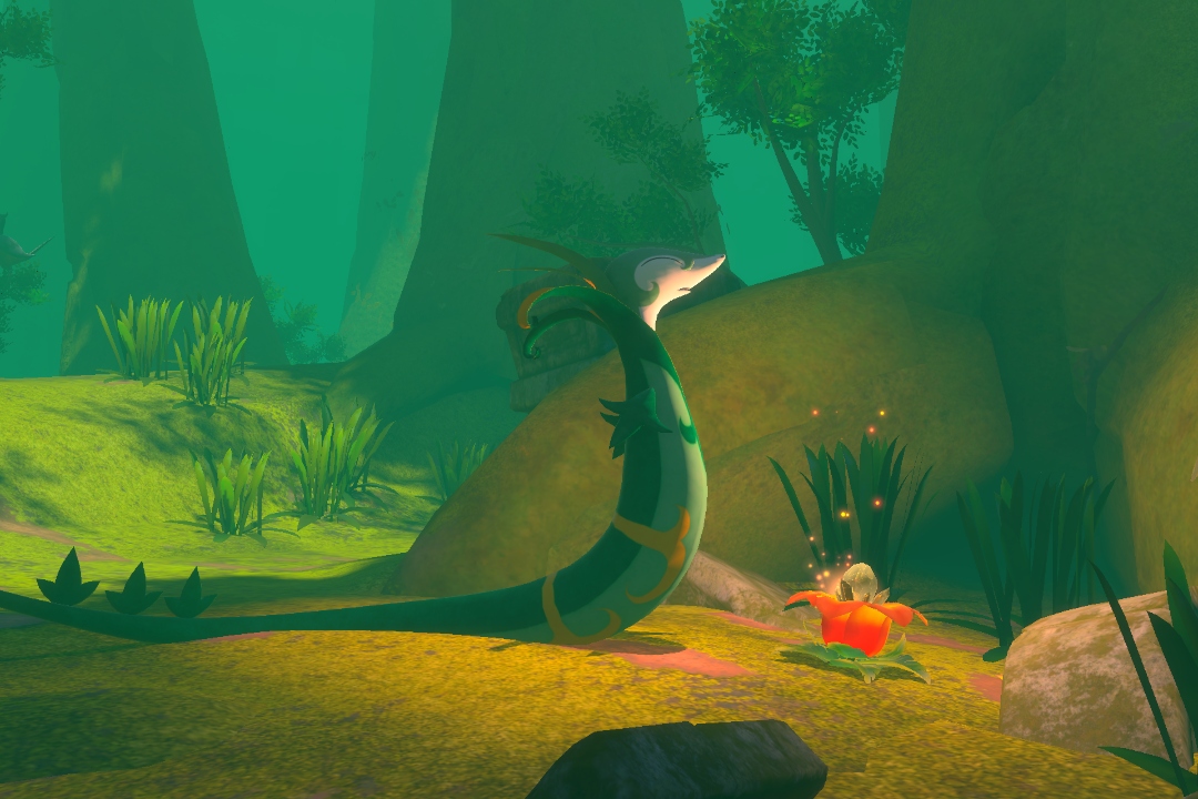 Fotografía de Serperior de ★★★ en New Pokémon Snap