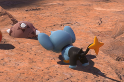 Fotografía de Shinx de ★★★ en New Pokémon Snap