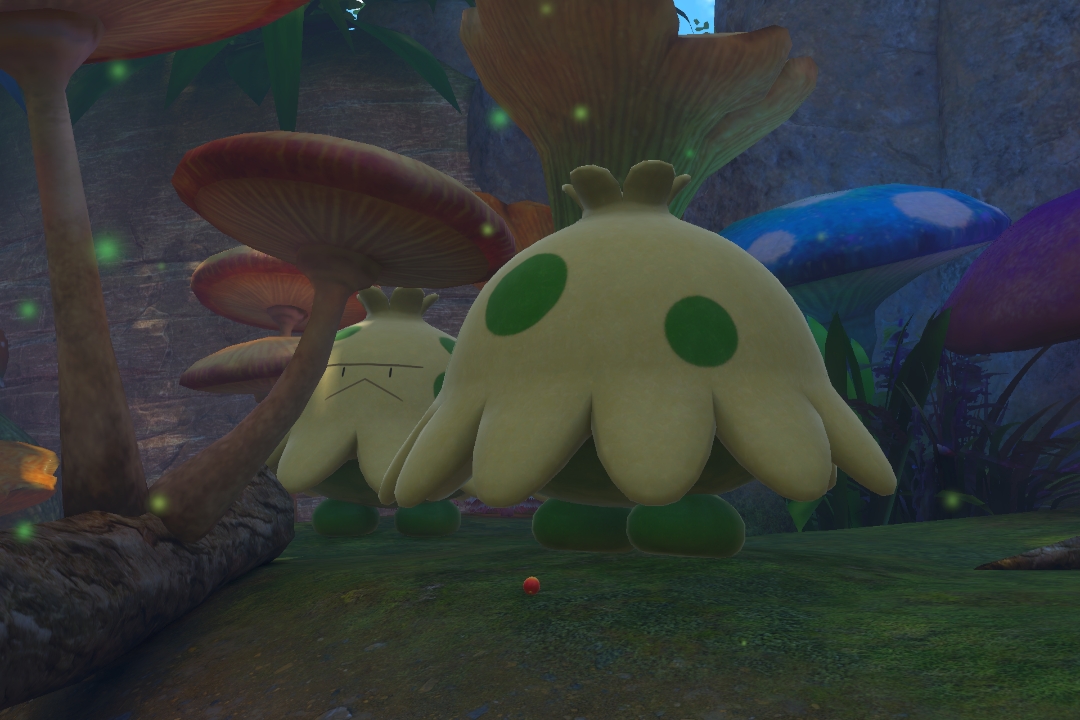 Fotografía de Shroomish de ★★ en New Pokémon Snap