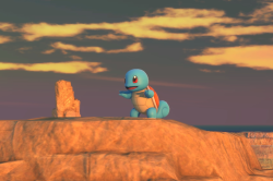 Fotografía de Squirtle de ★★ en New Pokémon Snap