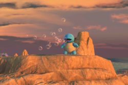 Fotografía de Squirtle de ★★★ en New Pokémon Snap