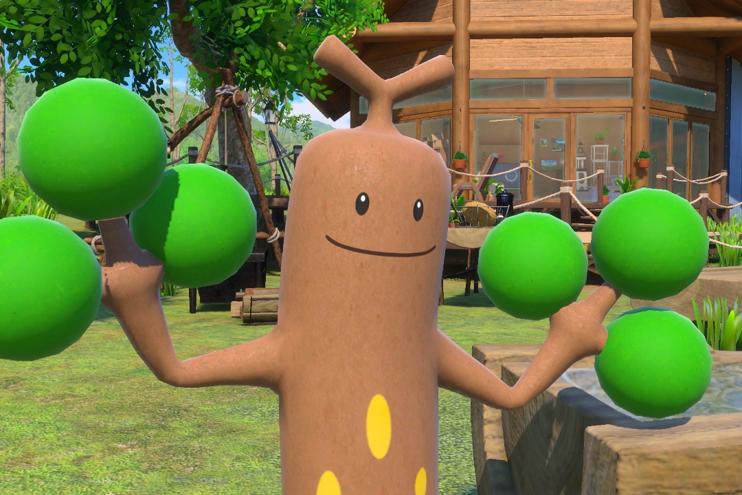 Fotografía de Sudowoodo de ★★ en New Pokémon Snap