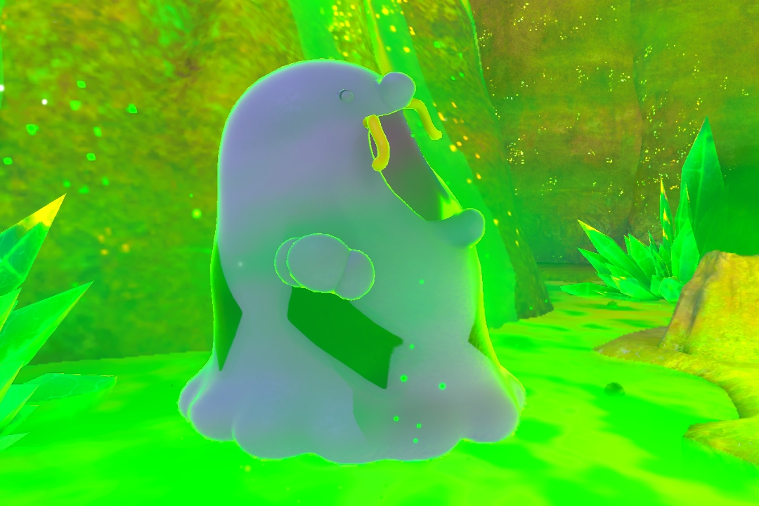 Fotografía de Swalot de ★★★ en New Pokémon Snap